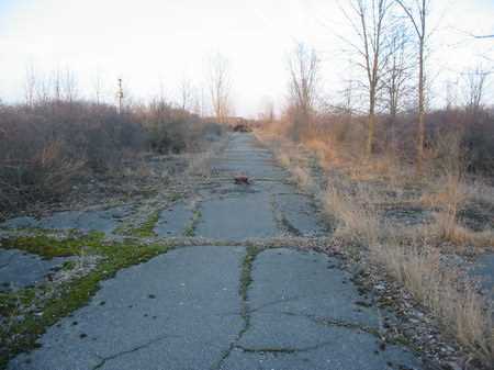 Motor City Dragway - Strip Photo From Water Winter Wonderland